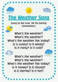 Morning Routine Song Posters Classroom Songs Kindergarten Songs Preschool Weather