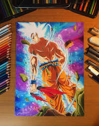 Goku Ultra Instinct Mastered Disegni Da Colorare Dragon Ball Disegni