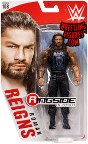 Wwe mattel elite ringside collectibles exclusive brock lesnar action figure. Roman Reigns Wwe Series 108 Wwe Toy Wrestling Action Figures By Mattel