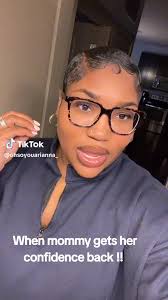 Ebony Girl Short Hair