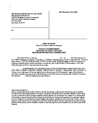 The property owner borrowing the money. What Is A Trust Deed In Spanish