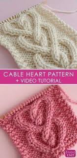 Maybe you would like to learn more about one of these? Crochetingarts Com How To Knit A Cable Heart Free Knitting Pattern Video Crochetingarts Com