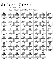 silent night ocarina tab