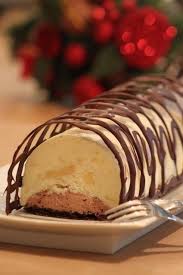 Buche Glacee Ananas Et Chocolat Recette Buche Recette Dessert Buche Glacee
