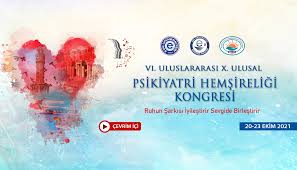 VI. Uluslararası X. Ulusal Psikiyatri Hemşireliği Kongresi | PHD - Psikiyatri  Hemşireleri Derneği