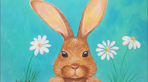 No need to register, buy now! Bunny Chick Acrylic Painting Live Tutorial For Easter Youtube