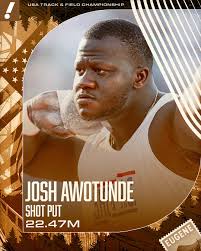 Josh Awotunde captures gold