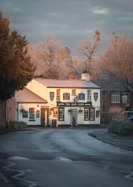 Sunrise at the Red Lion, Histon, just north of Cambridge. Photo by Penny  Reeves.