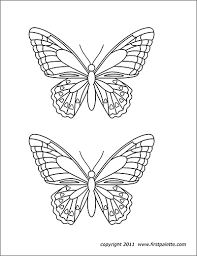 Butterflies Free Printable Templates Coloring Pages Firstpalette Com Butterfly Printable Template Butterfly Printable Butterfly Coloring Page