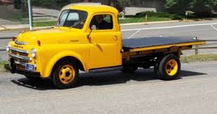 Image result for Federal Yellow 1950 Truck