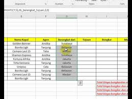 Untuk mengisi kolom harga, anda tidak bisa hanya menggunakan fungsi vlookup. Contoh Soal Vlookup Hlookup Dan If Literatur