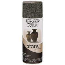 Rust Oleum American Accents 12 Oz Stone Creations Granite Stone Textured Finish Spray Paint 6 Pack 238323 The Home Depot