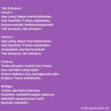 Maybe you would like to learn more about one of these? Lagu Rohani Kristen Lirik Lagu Arsia Lirik