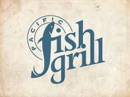 Pacific Fish Grill Restaurant Logo Design Logo Restaurant Fish Logo