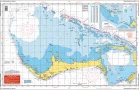 grand bahama and the abacos nautical map chart image