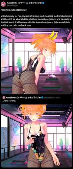 Ollie lost it with Kiaras unofficial 3D model update : rHololive