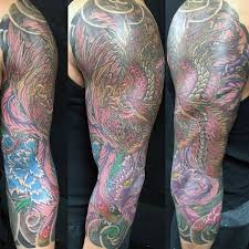 This design took a lot of ink and patience. 50 Japanese Phoenix Tattoo Designs For Men Mythical Ink Ideas