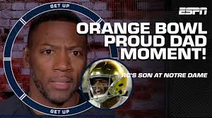 Ryan Clark describes how it feels watching his son, Jordan, play in the CFP  for Notre Dame