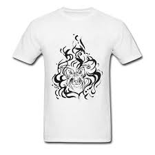 3d Lion Tattoo Animal T Shirts For Adult American Wild Lion T Shirt Custom Ink T Shirt Design Online Anti Pilling Cotton Cool Looking T Shirts Buy