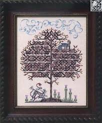 In this session we will give you cross stitch patterns and charts as free. Ink Circles Tanglewood Cross Stitch Pattern 123stitch