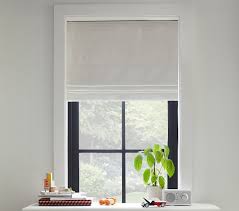Black and white roman shades kitchen. Linen Cordless Blackout Kids Roman Shade Pottery Barn Kids