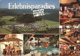 Hausen Rhoen Rhoen Park Hotel Panorama Bar Schwimmbad Gastraeume Hausen Ansichtskarten Center Onlineshop