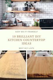 The kitchen countertop is the perfect place to add the ultimate design touch to your kitchen. Diy Kitchen Countertop Ideas In 2020 Kitchen Countertops Diy Kitchen Kitchen