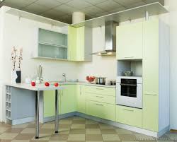modern green kitchen cabinets