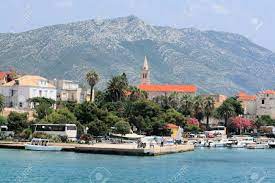 A másik lehetőség az autó. Orebic Peljesac Croatia Stock Photo Picture And Royalty Free Image Image 26881674