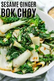 Avoid limp stalks, wilted or spotted leaves and discoloration of any kind. Sesame Ginger Bok Choy Spend With Pennies