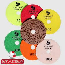 How To Polish Marble Edges Using Marble Diamond Polishing Pads Kit Pad Polish Floor Kit