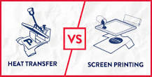 Heat Transfer vs. Screen Printing for T-Shirts & Promo Items