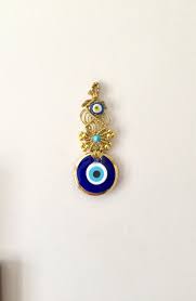 Gold Evil Eye Wall Hanging Macrame Evil Eye Nazar Turkish Etsy Evil Eye Protection Amulet Blue Evil Eye