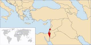 Detailed map of israel with cities. Izrael Mapa Mapy Izraela Travelin