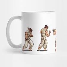 Street Fighter 2 Ryu Shoryuken Ryu Street Fighter Mug Teepublic