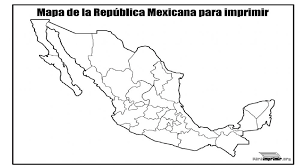 México es denominado oficialmente como estados unidos mexicanos. Nombres Del Mapa De La Republica Mexicana Worksheet
