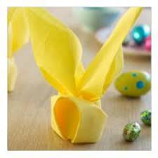 Pliage serviette papier idees faciles et modeles deco fetes. Pliage De Serviette En Forme De Lapin La Belle Adresse