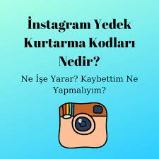 Instagram güvenlik kodu gelmiyor 2018 müşteri hizmetleri destek iste dedikten sonra.mailine instagramdan. Instagram Yedek Kurtarma Kodlari Nedir Ne Ise Yarar Instagram Takipci Satin Al Organik Takipci Takipci Satin Al