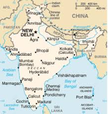 Confina A Nord Con Pakistan Cina Gepal Bhutan Bangladesh E Birmania A Ovest Est E Sud Con L Oceano Indiano La Capitale E New India Per Expo India