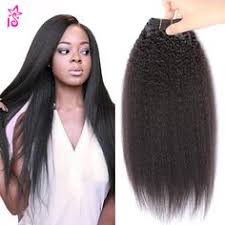 Our most versatile texture that blends seamlessly with natural hair that straightens easily when blown out. Yaki Hair