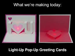 Want to make today's project? Light Up Pop Up Greeting Cards Ppt Download