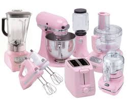 A Range Of Kitchen Appliances In Pink Total Survival Pink Kitchen Appliances Pink Kitchen Kitchen Appliances