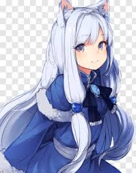 She's quite feminine and sophisticated as we can judge. Anime Wolf Anime White Haired Wolf Png Download 1024x1449 10607946 Png Image Pngjoy