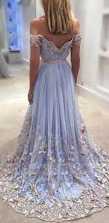 Light Blue Boho Prom Dresses With Butterfly Appliques Fd1637 In 2021 Light Blue Prom Dress Prom Dresses Prom Dresses Long