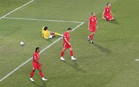 England's world cup dream is dying in bloomington. England 1 Germany 4 Match Report