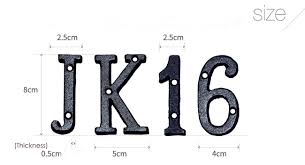 Find great deals on new items shipped from stores to your door. House Door Alphabet Letters Numbers Cast Wrought Iron Black Antique Ebay