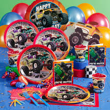 Monster Jam Party Supplies Birthdayexpress Com Monster Jam Party Monster Jam Party Supplies Monster Trucks Birthday Party