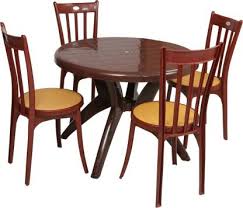 Shop for plastic dining tables at bed bath & beyond. Supreme Teak Wood Plastic Table Chair Set Price In India Buy Supreme Teak Wood Plastic Table Chair Set Online At Flipkart Com