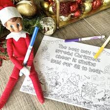 Elf Coloring Page Printable – Creative Crayons Workshop