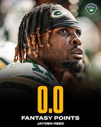 A rough night for Jayden Reed fantasy managers 😬